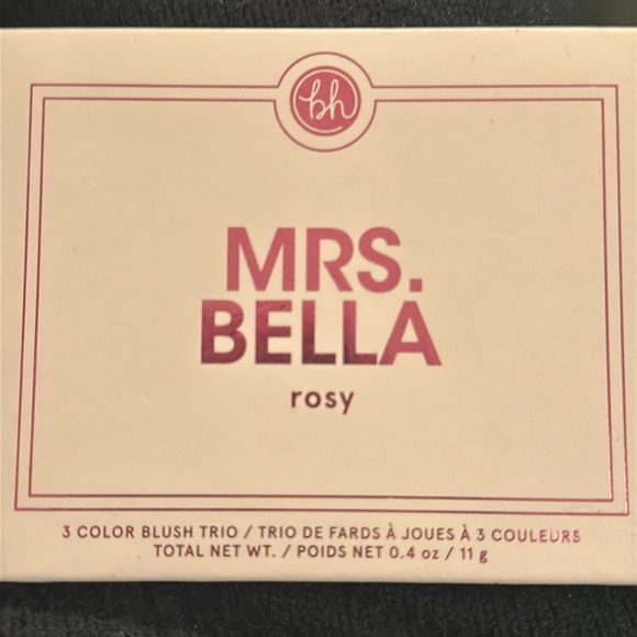🖤BNIB BH Cosmetics Mrs. Bella Rosy Blush Trio🖤 - Picture 3 of 3